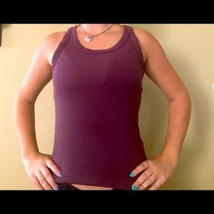 Maroon tank